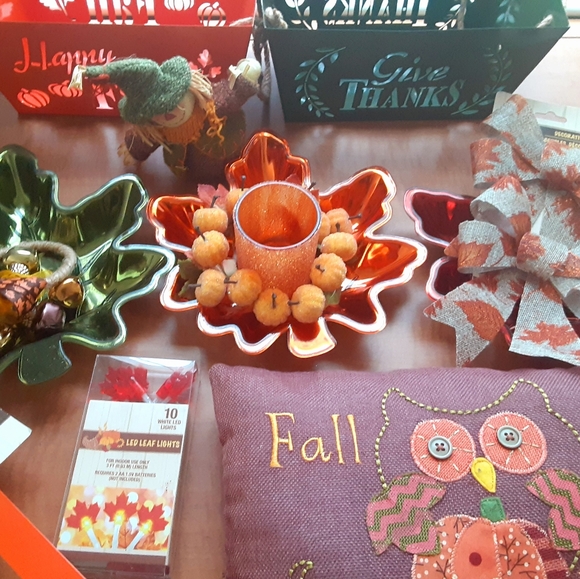 Fall Decoration Accent Bundle 13 Piece - Picture 2 of 7